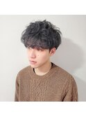 ツーブロックハードパーマスタイル