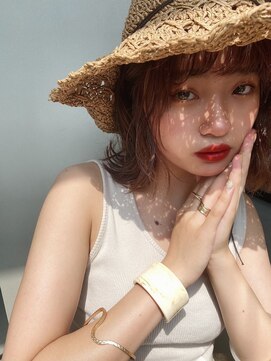 エマエコル(Emma ecole) Emma ecole 抜け感可愛い♪短めシースルーバング by.高橋