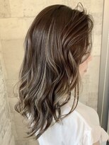 グロウ 上野御徒町(grow)&nbsp;大人かわいい/ココアブラウン/フリンジウェーブ[上野/御徒町］