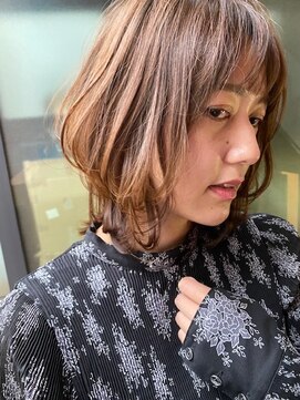 アリエッタ ギンザツー(ARIETTA GINZA2) 韓国風セミディ/ひし形シルエット/レイヤーカット/抜け感/小顔