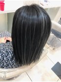 コントラストハイライト×ホワイトグレー