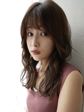 エル 横浜(eL) 【eL 横浜】大人フェミニン　顔周りレイヤー　小顔　(大島)