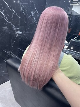 ラグレス 大阪梅田店(LAGRECE) ペールピンク/髪質改善/インスタ→@ttaiga_77