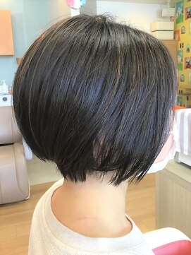 エス ハート オブ ヘアー 名東店(Heart of HAIR) 【ES名東店 川原】 Winter Style #05 ミニボブ