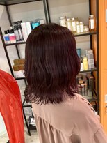 コワファーストナガサキシャンプーボーイ(COIFF1RST NAGASAKI SHAMPOO BOY)&nbsp;カシスピンクレッド