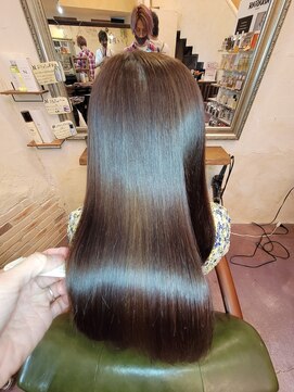 リリアン(Ririan) 【橋本】うる髪フルカラー+自社製品髪質改善トリートメント