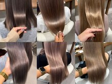 最新トレンドヘアが得意☆外国人風カラー、デザインカラー、ブリーチカラー、インナーカラーetc...