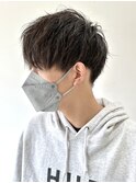 【FOLK】メンズは好印象・清潔感☆2ブロック韓国マッシュ♪