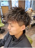 強めツイストスパイラルパーマ