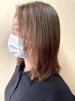 ヘアメイク イズム(HAIR MAKE ism) フレーミングカラー×ベージュ