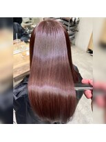 ノイ(noi)&nbsp;ピンクカラー　美髪矯正　髪質改善