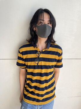 クララ サカエ(CLALA Sakae LA.DONNA group) メンズロングヘア