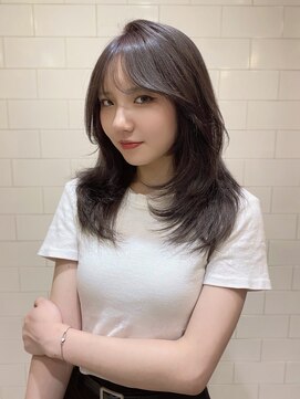 フォーカス 柏店(FOCUS) 韓国layer×lavender greige 【韓国ヘア】