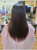 髪質改善☆さらつやヘアストレート
