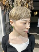 セット(Sete) ブリーチ1回で出来るブロンドショート