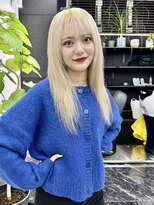 チュダック(ChuDuck)&nbsp;韓国風《ブロンド》ハイトーン/ケアブリーチ/ダブルカラー