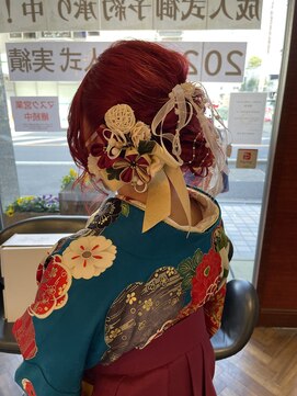 ラ タント(L'attente) ふわふわアップアレンジ