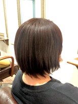 ヘアー グリーン(hair green)&nbsp;30代40代50代/ナチュラルショートボブ/好印象ショートボブ