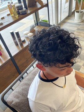 ノート ヘアーサロン(NOTE HAIR SALON) スペインカール×フェード
