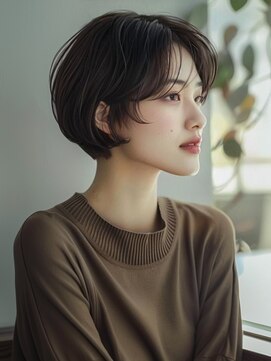 アルトリスト(Altruist Aging×HAIR&SPA) ★ダークアッシュ大人ガーリーボブ着物似合わせカット/髪質改善