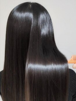 ヘア アート イーズ(hair art EAZE)の写真/HOT PEPPER Beauty AWARD BEST SALON 2023～2025 3年連続 注目サロン選出☆指通りなめらかな髪質へ…。