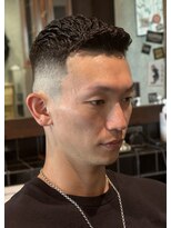 エルエー バーバーショップ 草津店(L.A BARBERSHOP)&nbsp;店長【橋本】クルーカット　アイロンパーマ