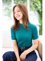 レム 長野青木島店(REM)&nbsp;ミディアムボブ×艶カラー