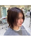＊ハッシュカット/顔まわりレイヤー