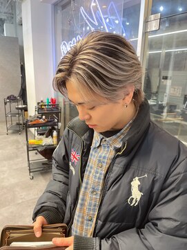 メンズサロン キング 梅田店(Men’s salon K!ng) 波巻きツイストスパイラルパーマ/フェザーパーマ/眉毛/メンズ