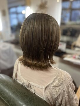 グランツヘアー(Glanz hair) カーキベージュ
