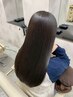 【汗ばむ季節のストレート革命】うねり広がり対策◎ 極髪質改善+カラー