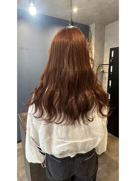 シルク(silk) オレンジブラウン