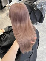 ペレ 梅田(PELE)&nbsp;くびれヘア/アプリコットオレンジ/夏のヘアアレンジ/梅田