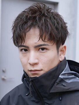 フィフス 仙台(fifth) 仙台アップバングショートツイストスパイラルパーマ刈り上げ30代