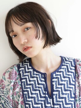 モードケイズエミュー(MODE K's eau) レイヤー×ボブ×髪質改善カラー【摂津本山/髪質改善】