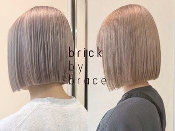 ブリックバイブレイス 千葉 千葉中央(brick by brace)の写真/【高発色×ツヤ】アディクシーで叶える極上ハイトーンカラー◎[千葉駅/髪質改善/ケアブリーチ]