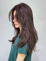 アイティーバイアルバム 下北沢店(IT by ALBUM)&nbsp;ロングおくれ毛韓国ヘア顔周りレイヤー_ba566851