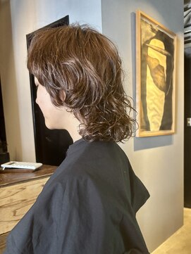 大人ウルフパーマ