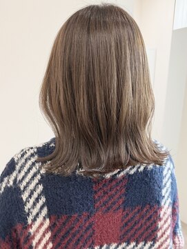 セイドット リー(Say. Ree) Say.ローズブラウンダークレッドコーラルオレンジロングレイヤー