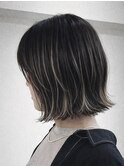 モードカジュアルBOB☆コントラストハイライト