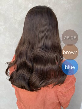 ロイ(Roi) 艶髪_まろやかカラー_マロンベージュ20代30代40代【西村】