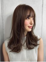 アノ 渋谷(ano) 渋谷/ミルクティーブロンド/ダークブルー/デジタルパーマ
