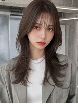 サロンドアイ(salon de i)&nbsp;韓国風くびれレイヤー × ショコラブラウン