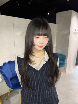ハンナ 札幌(HANNAH) 姫カット × レイヤー