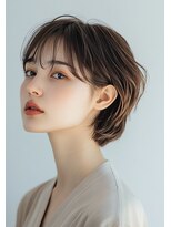 ピーチ バイ ニューヨークニューヨーク(a Peach by NYNY)&nbsp;大人可愛い大人美人ふんわりカール小顔カットショコラアッシュ