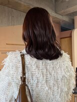 マルソー&nbsp;岡山秋カラーミディアム髪質改善水素トリートメントパーマ