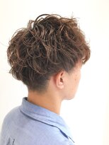 レーヴ(Reve)&nbsp;メンズツーブロック×クールウェットパーマ【レーヴ 】