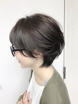 オーティティ(O-TETE)&nbsp;O-tete ナチュラルグレージュショートボブビフォーアフター