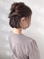 ヘアーアンドスパ フェリーチェ ミチ 野田屋町店(HAIR&SPA felice MICHI) ハーフアップ