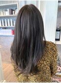 福山市ヘアカラー人気Caaryイルミナカラーで暗髪グレージュ♪